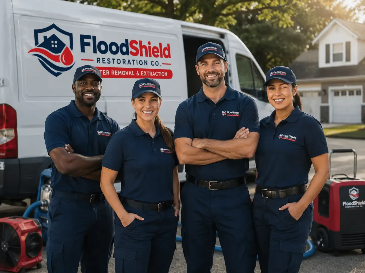 Flood Damage Restoration company in Falmouth, MI